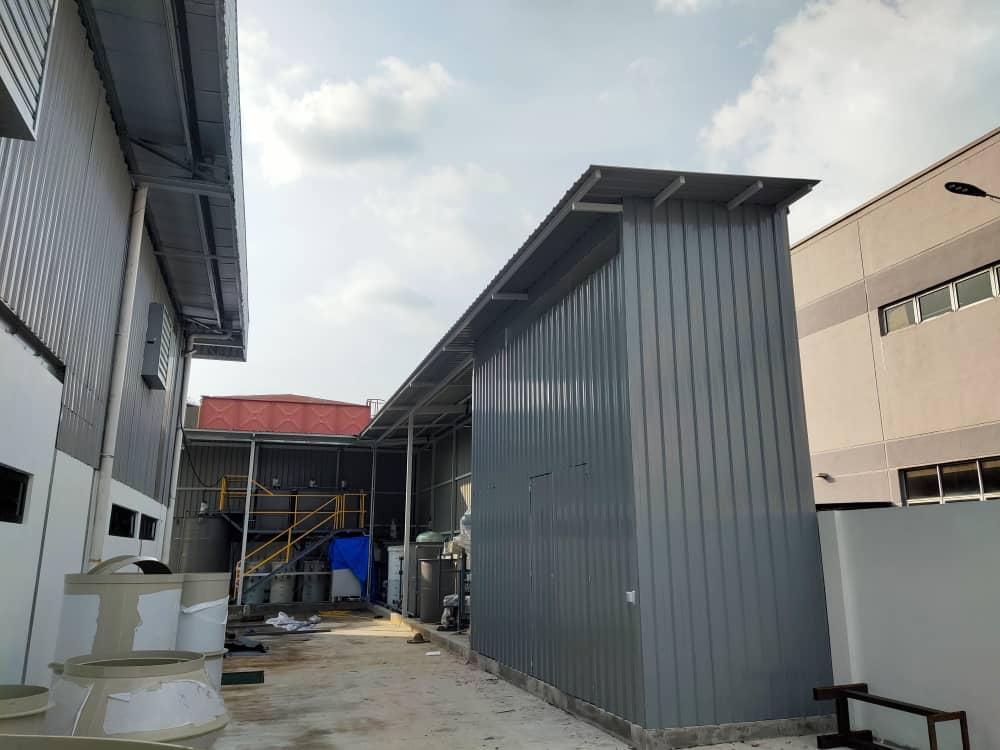 METAL DECK WALL CLADDING
